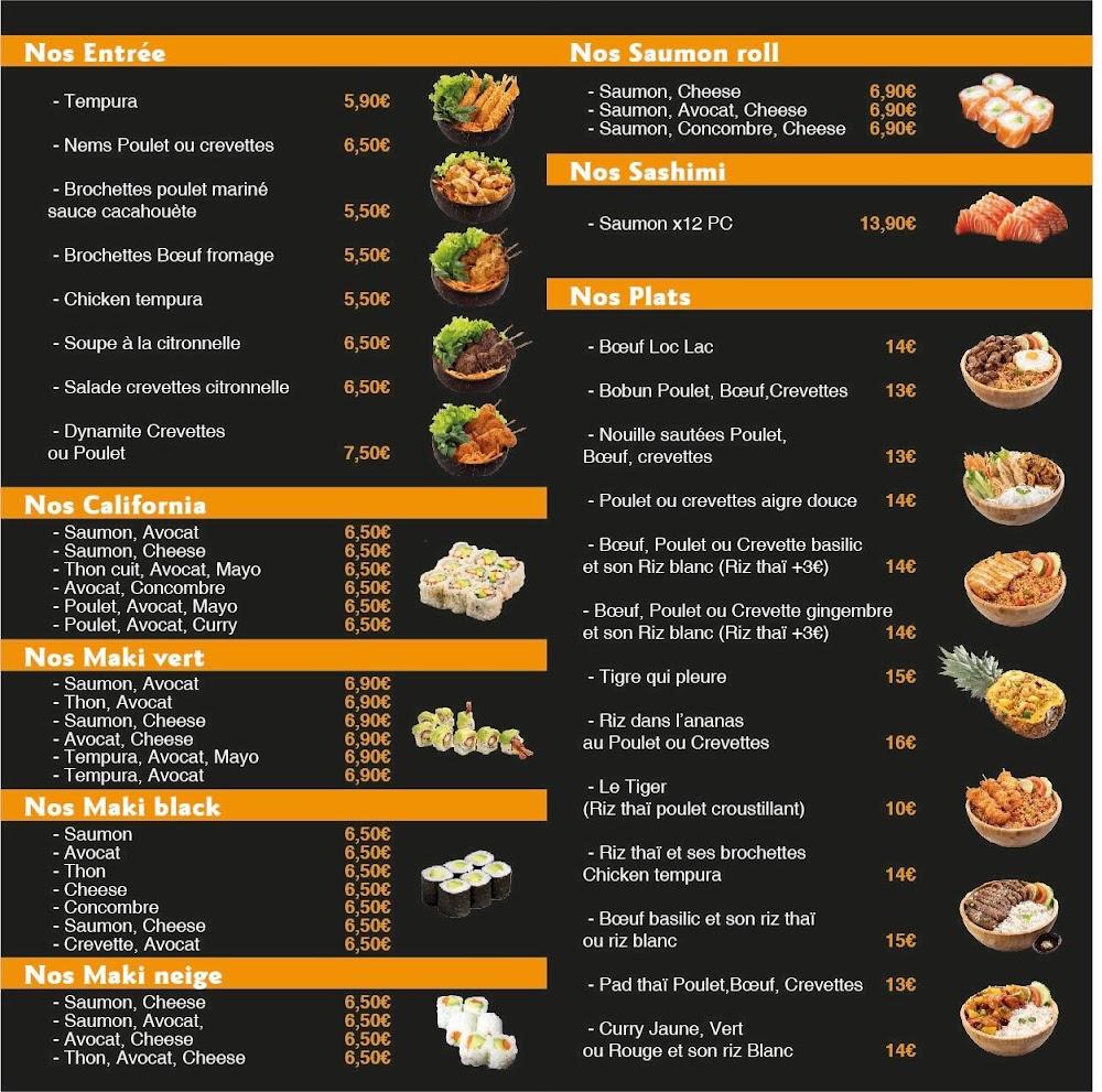 Le Tiger Asian FOOD - Menu Image 2